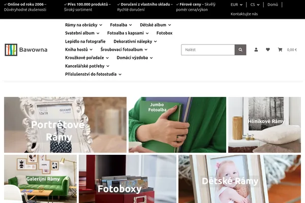 Startseite von www.bawowna.cz