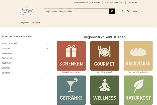 Startseite von www.genussladen.shop