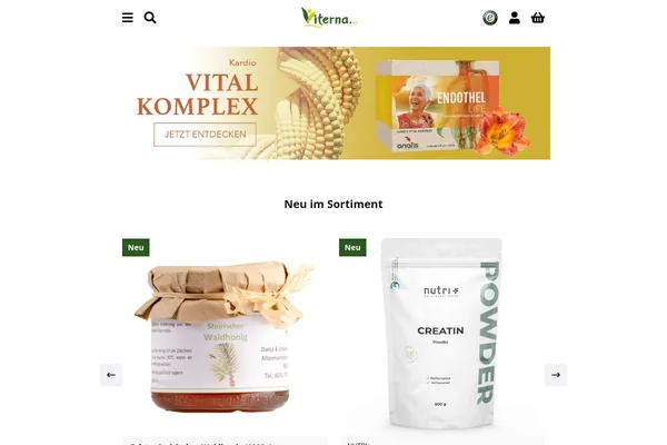 Startseite von www.viterna.at